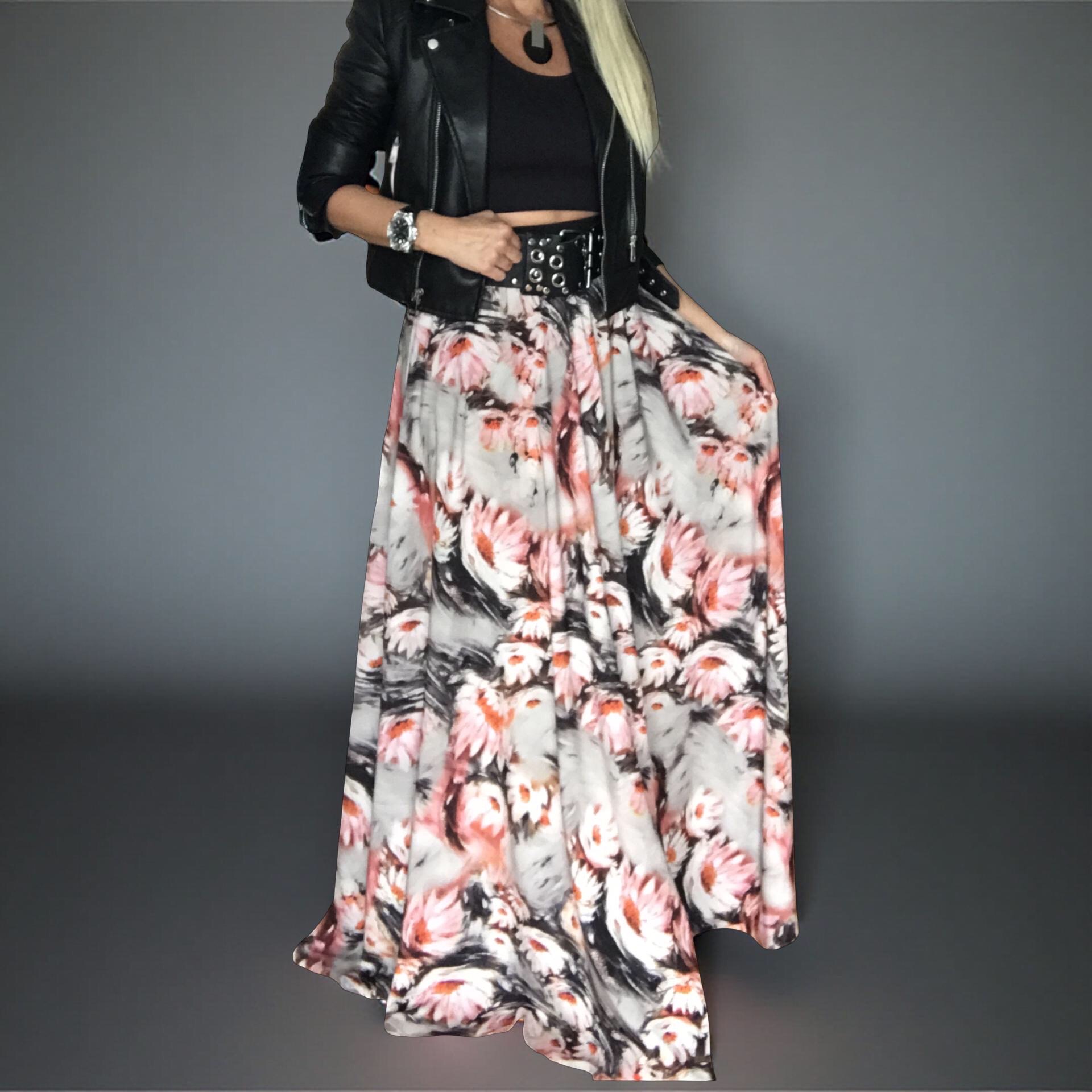 Dlouhá letní sukně BOROS SK-L-GRK01